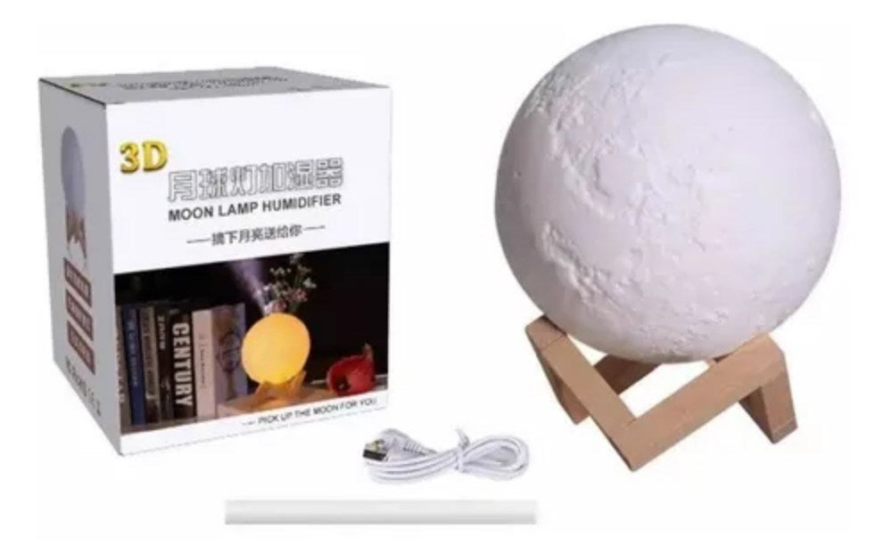 Lámpara Humidificadora Luna 3D NASA