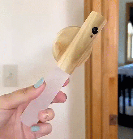 Luz LED De Pasillo Color Madera
